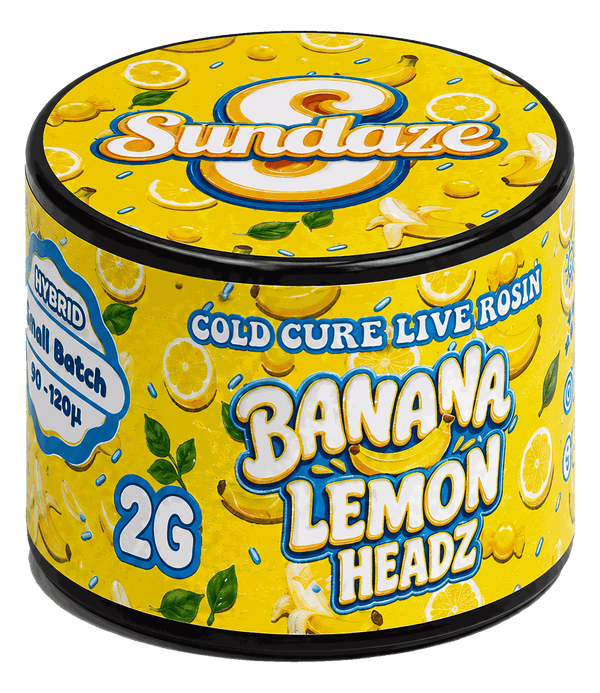 Banana Lemon Headz Hash Rosin