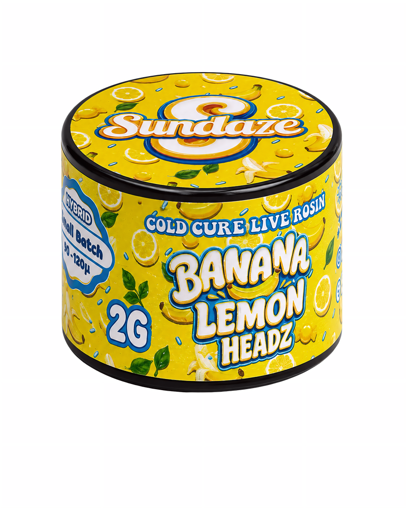 Banana Lemon Headz Hash Rosin
